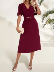 Акція на Сукня жіноча SHEIN GD-00208672 L Червона від Rozetka