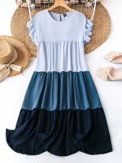 Акція на Сукня жіноча SHEIN GD-00208855 5XL Синя від Rozetka