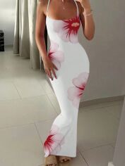 Акція на Сукня жіноча SHEIN GD-00216683 L Біла від Rozetka