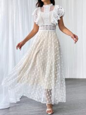 Акція на Сукня жіноча SHEIN GD-00220940 S Біла від Rozetka