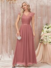 Акція на Сукня жіноча SHEIN GD-00222802 M Світло-рожева від Rozetka
