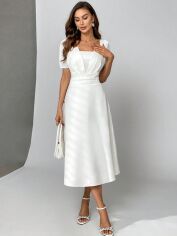 Акція на Сукня жіноча SHEIN GD-00219448 L Біла від Rozetka