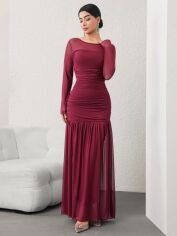 Акція на Сукня осіння жіноча SHEIN GD-00220452 L Червона від Rozetka