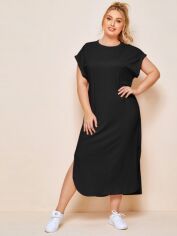 Акція на Сукня жіноча SHEIN GD-00213877 1XL Чорна від Rozetka