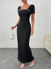 Акція на Сукня жіноча SHEIN GD-00211364 L Чорна від Rozetka