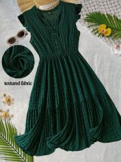 Акція на Сукня жіноча SHEIN GD-00213255 2XL Зелена від Rozetka