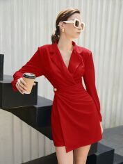 Акція на Плаття жіноче SHEIN GD-00225807 M Червоне від Rozetka