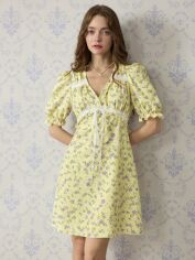 Акція на Плаття міді літнє жіноче SHEIN GD-00205723 M Жовте від Rozetka