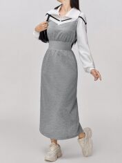 Акція на Сукня осіння жіноча SHEIN GD-00207337 XL Комбінована від Rozetka