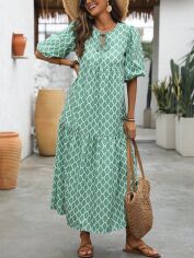 Акція на Сукня жіноча SHEIN GD-00218607 L Комбінована від Rozetka