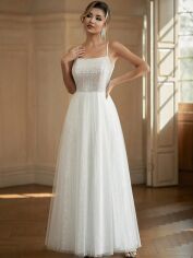 Акція на Сукня жіноча SHEIN GD-00223728 2XL Біла від Rozetka