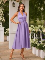 Акція на Плаття жіноче SHEIN GD-00176791 L Лілове від Rozetka