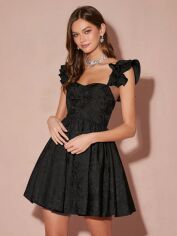 Акція на Сукня осіння жіноча SHEIN GD-00201702 M Чорна від Rozetka