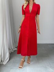 Акція на Сукня літня жіноча Shein GD-00227093 XL Червона від Rozetka