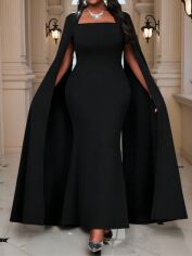 Акція на Сукня літня жіноча Shein GD-00225866 1XL Чорна від Rozetka
