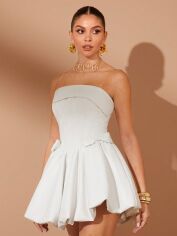 Акція на Сукня літня жіноча Shein GD-00203752 XS Біла від Rozetka