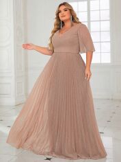 Акція на Сукня жіноча SHEIN GD-00225352 4XL Рожева від Rozetka