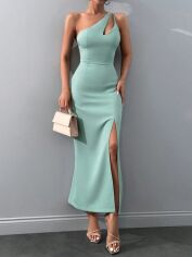 Акція на Сукня жіноча SHEIN GD-00209409 S М'ятна від Rozetka