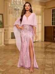 Акція на Сукня жіноча SHEIN GD-00207559 XL Рожева від Rozetka