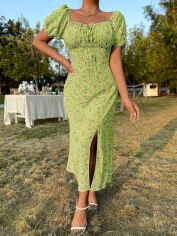 Акція на Сукня жіноча SHEIN GD-00204039 L Зелена від Rozetka