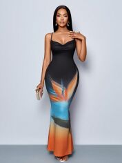 Акція на Сукня жіноча SHEIN GD-00221161 L Чорна від Rozetka