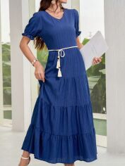 Акція на Сукня жіноча SHEIN GD-00201457 S Синя від Rozetka
