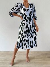 Акція на Сукня жіноча SHEIN GD-00216859 L Комбінована від Rozetka