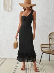 Акція на Сукня жіноча SHEIN GD-00213296 XS Чорна від Rozetka