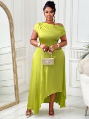 Акція на Сукня жіноча SHEIN GD-00213297 1XL Зелена від Rozetka
