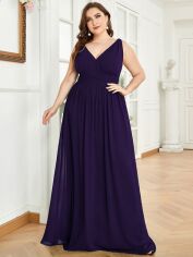 Акція на Сукня жіноча SHEIN GD-00205802 0XL Фіолетова від Rozetka