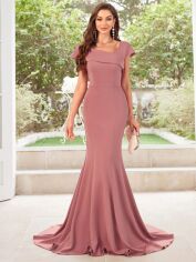 Акція на Сукня жіноча SHEIN GD-00205950 S Рожева від Rozetka