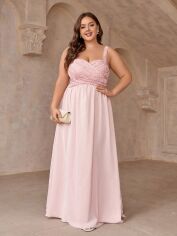 Акція на Сукня жіноча SHEIN GD-00206444 2XL Світло-рожева від Rozetka