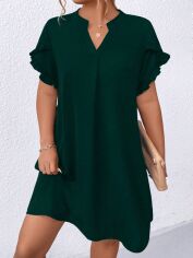 Акція на Сукня жіноча SHEIN GD-00207441 5XL Зелена від Rozetka