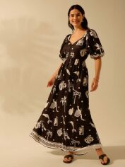 Акція на Сукня жіноча SHEIN GD-00207887 S Комбінована від Rozetka