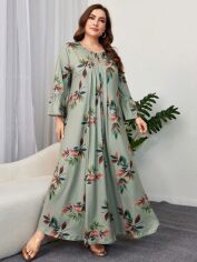 Акція на Сукня жіноча SHEIN GD-00208473 3XL Комбінована від Rozetka