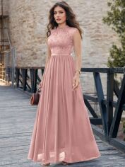 Акція на Сукня жіноча SHEIN GD-00208481 M Світло-рожева від Rozetka