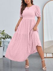 Акція на Сукня жіноча SHEIN GD-00203967 1XL Рожева від Rozetka