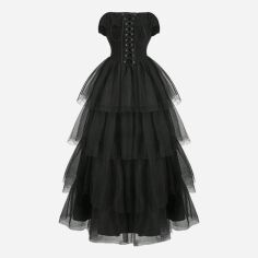 Акція на Сукня жіноча SHEIN GD-00202015 S Чорна від Rozetka