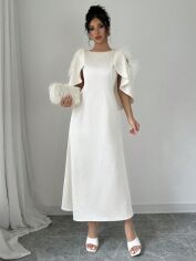 Акція на Сукня жіноча SHEIN GD-00220150 L Бежева від Rozetka