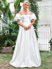 Акція на Сукня жіноча SHEIN GD-00225362 M Біла від Rozetka