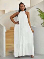 Акція на Сукня жіноча SHEIN GD-00201112 1XL Біла від Rozetka