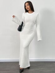 Акція на Сукня осіння жіноча SHEIN GD-00206985 L Біла від Rozetka