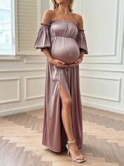 Акція на Сукня літня жіноча SHEIN GD-00202007 S Кремове від Rozetka