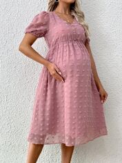 Акція на Сукня для вагітних SHEIN GD-00205716 2XL Рожева від Rozetka