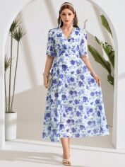 Акція на Сукня літня жіноча SHEIN GD-00203912 M Синя від Rozetka