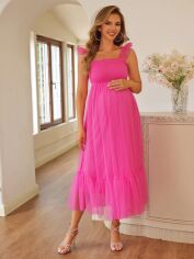 Акція на Сукня літня жіноча SHEIN GD-00207542 L Фуксія від Rozetka