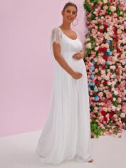 Акція на Сукня для вагітних SHEIN GD-00217303 XL Біла від Rozetka