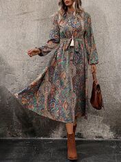 Акція на Сукня осіння жіноча SHEIN GD-00226819 M Зелена від Rozetka