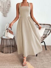 Акція на Сукня жіноча SHEIN GD-00203225 M Кремова від Rozetka