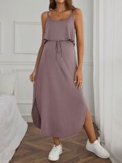 Акція на Сукня літня жіноча SHEIN GD-00209952 S Світло-рожева від Rozetka